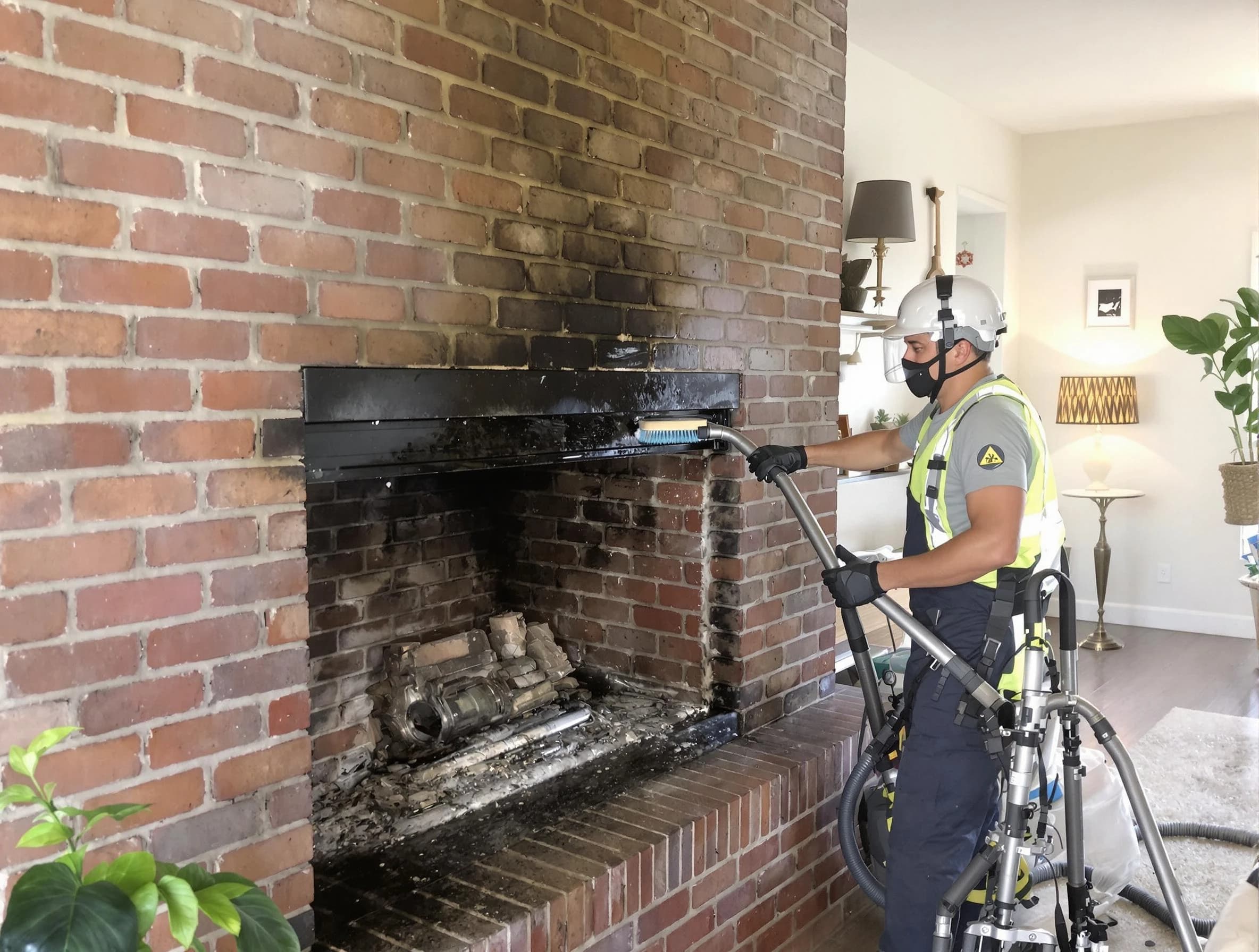 Bonanza Chimney Sweep providing fireplace cleaning services in Bonanza, GA